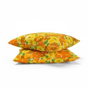 NWOT Vintage 1972 “Seville” By Wabasso Pillow Case Set